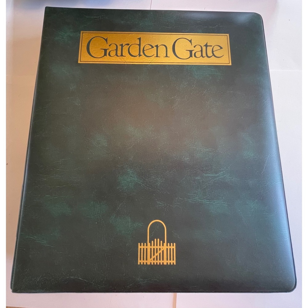 Garden Gate Magazine 2007 Full Year Collection Issues 73-78 Green Binder Set